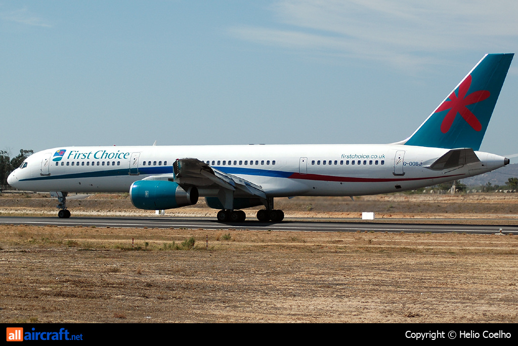 G-OOBJ · Boeing 757-2B7 · (FAO / LPFR)