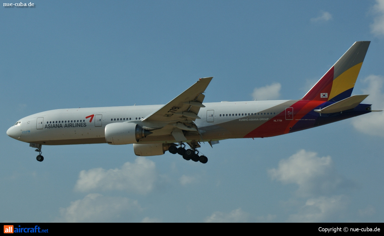 HL7791 · Boeing 777-28E/ER · (FRA / EDDF)