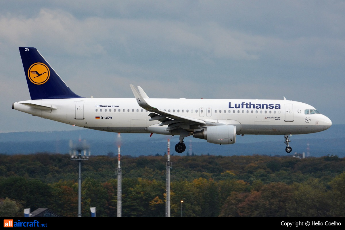 D-AIZW · Airbus A320-214(WL) · (FRA / EDDF)