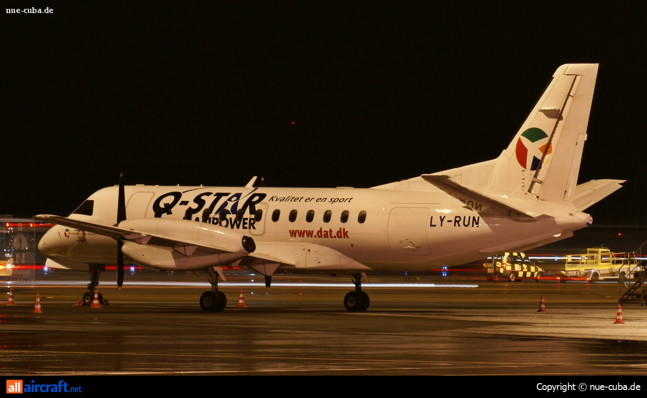 LY-RUN · Saab 340A · (NUE / EDDN)