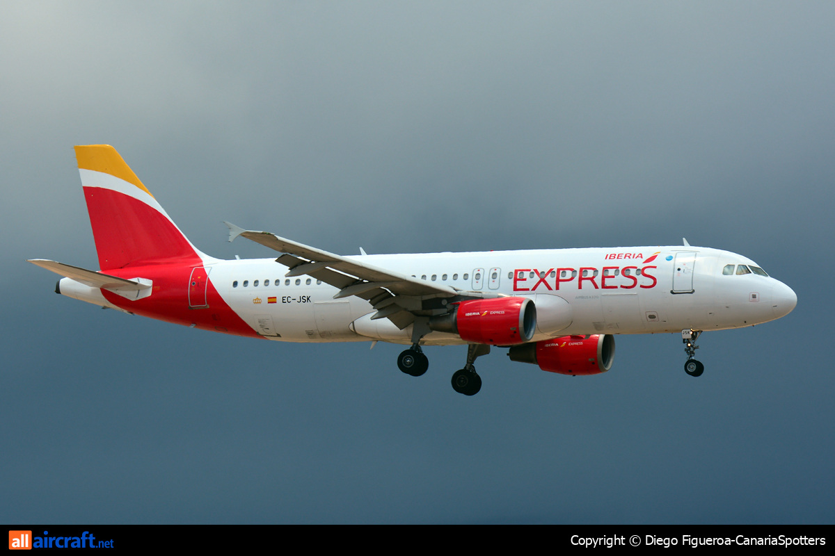 EC-JSK · Airbus A320-214 · (LPA / GCLP)
