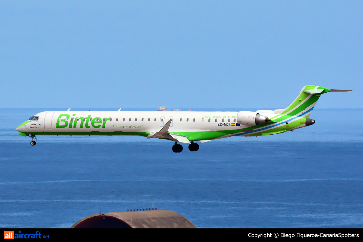 EC-MOX · Bombardier CRJ-1000 · (LPA / GCLP)