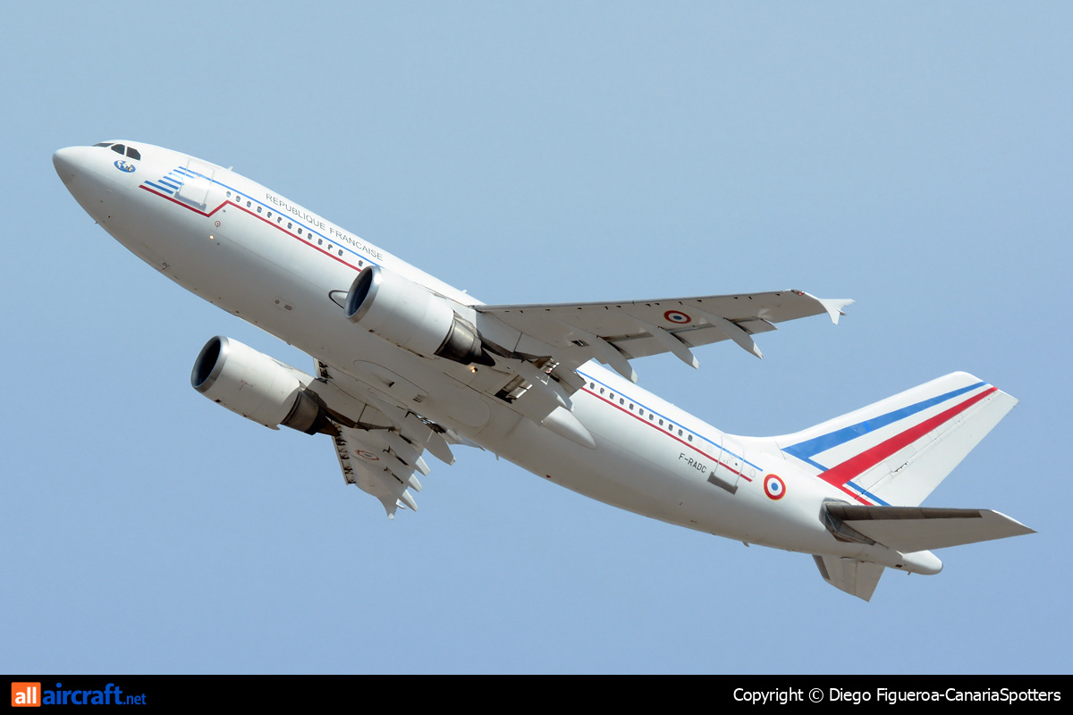 F-RADC · Airbus A310-304 · (LPA / GCLP)