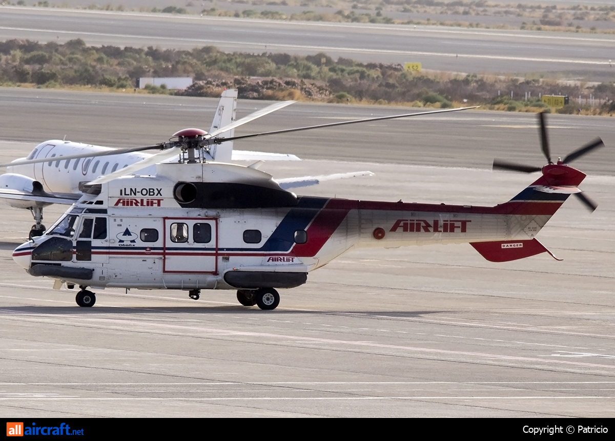 LN-OBX · Aerospatiale AS-332C Super Puma · (LPA / GCLP)