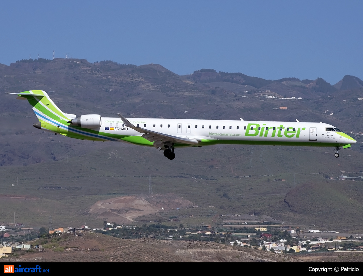 EC-MOX · Bombardier CRJ-1000 · (LPA / GCLP)
