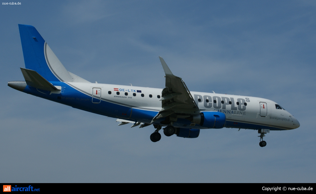OE-LTK · Embraer 170-100LR · (ACH / LSZR)