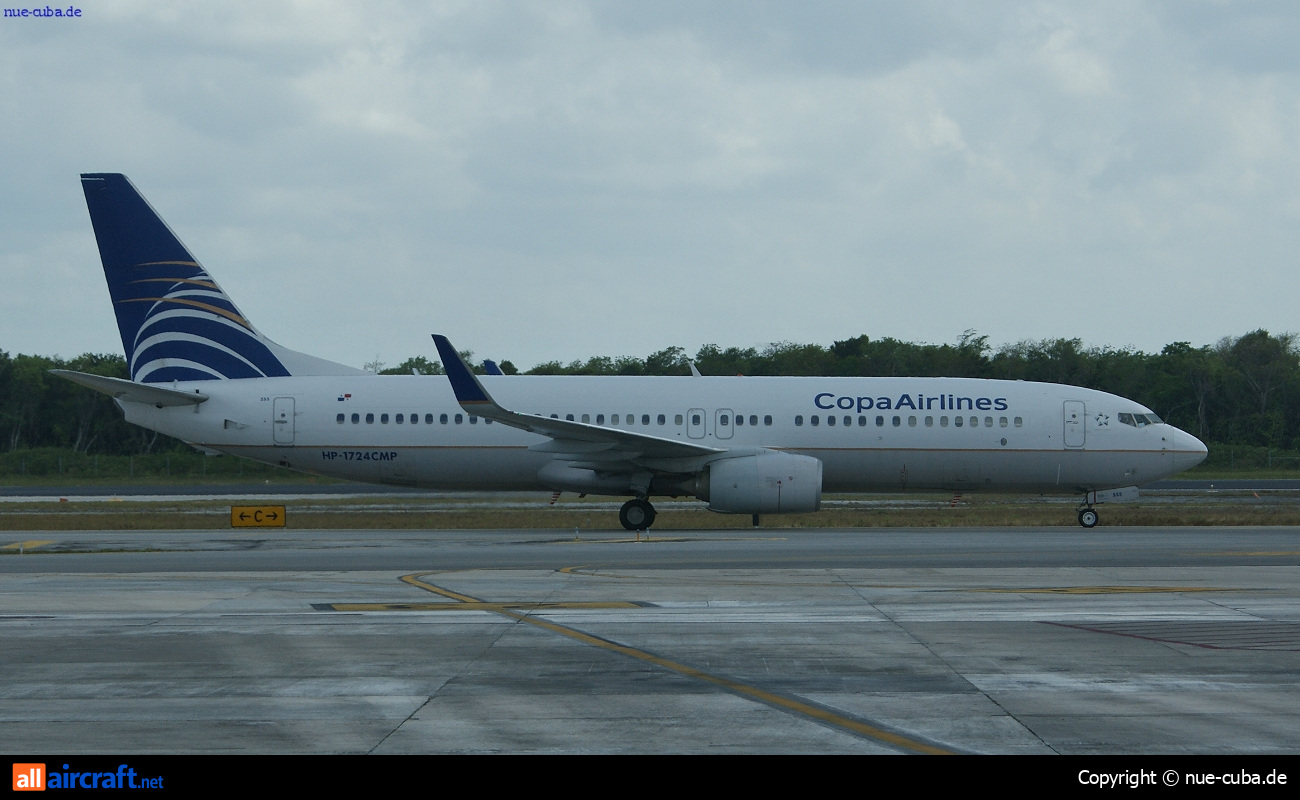 HP-1724CMP · Boeing 737-8V3(WL) · (CUN / MMUN)