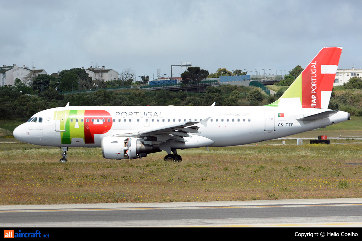 CS-TTE · Airbus A319-111 · (LIS / LPPT)