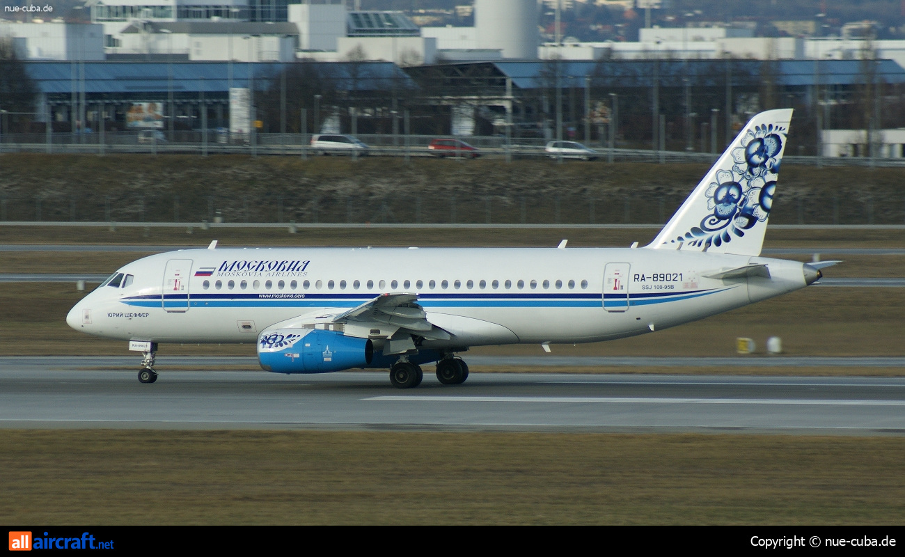 RA-89021 · Sukhoi Superjet 100-95B · (MUC / EDDM)