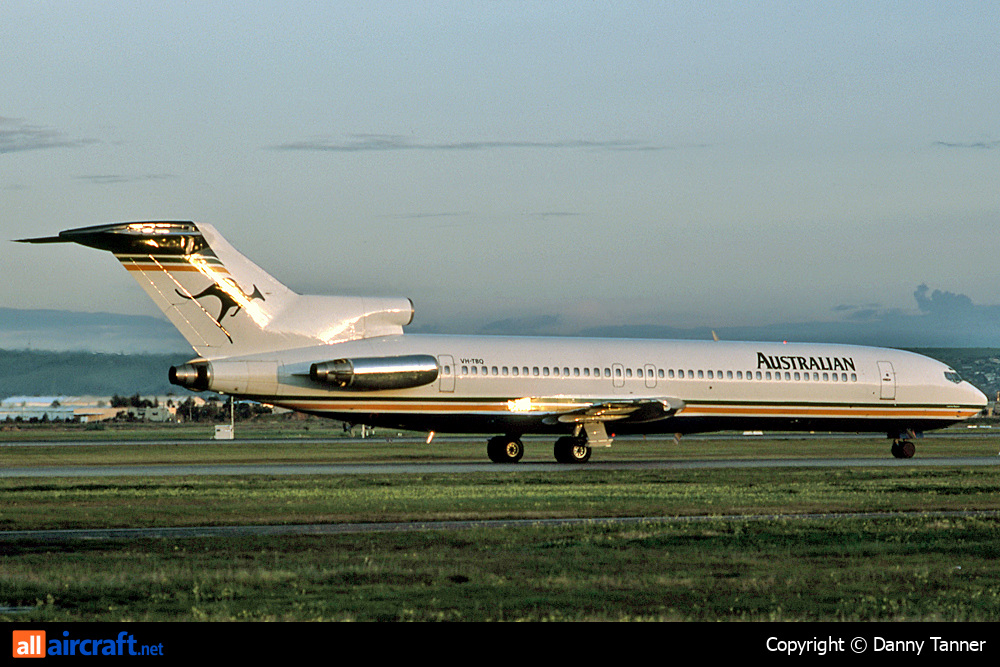 VH-TBQ · Boeing 727-276 · (ADL / YPAD)
