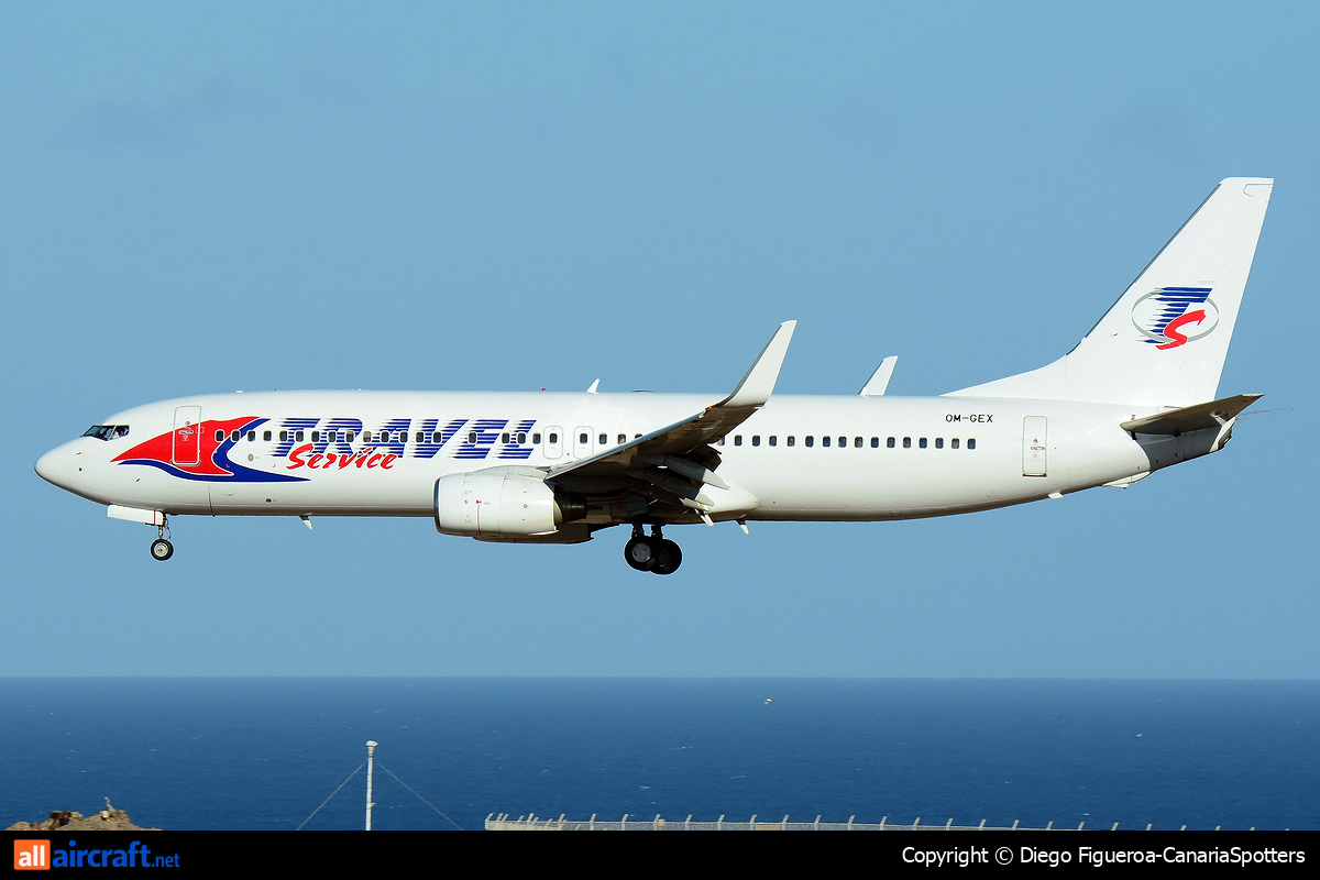 OM-GEX · Boeing 737-8AS(WL) · (LPA / GCLP)
