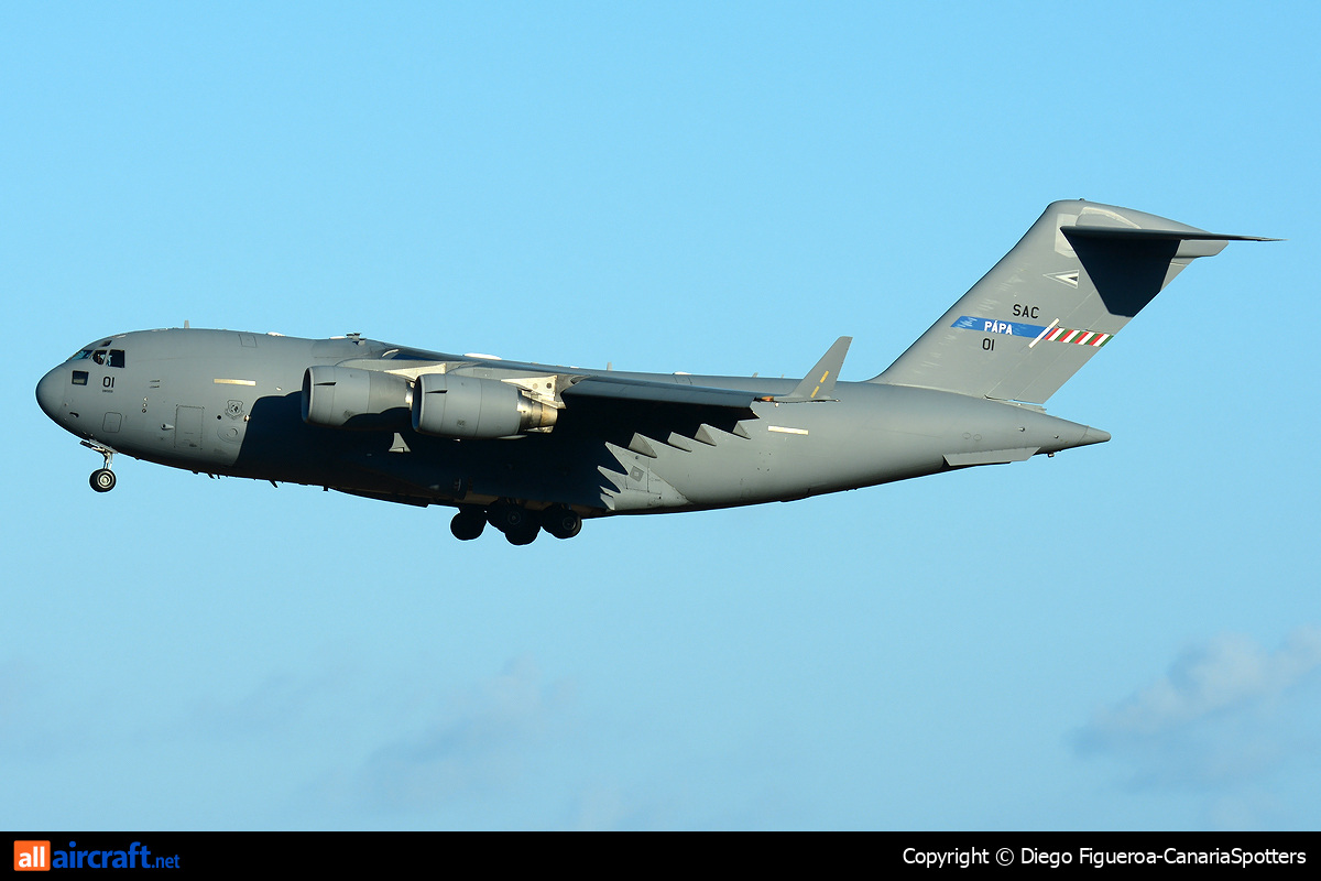 08-0001 · Boeing C-17A Globemaster III · (LPA / GCLP)