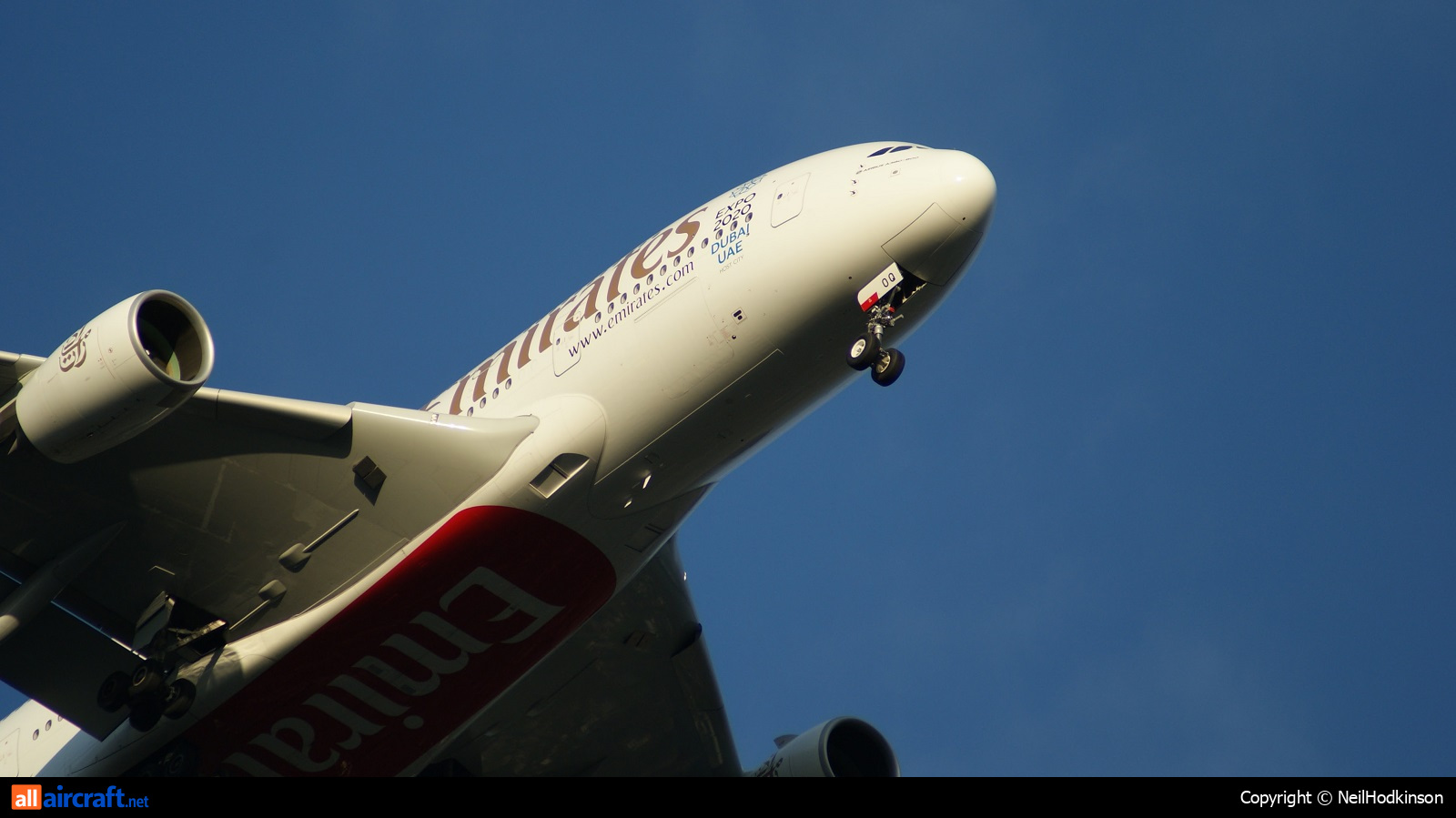 A6-EOQ · Airbus A380-861 · (MAN / EGCC)