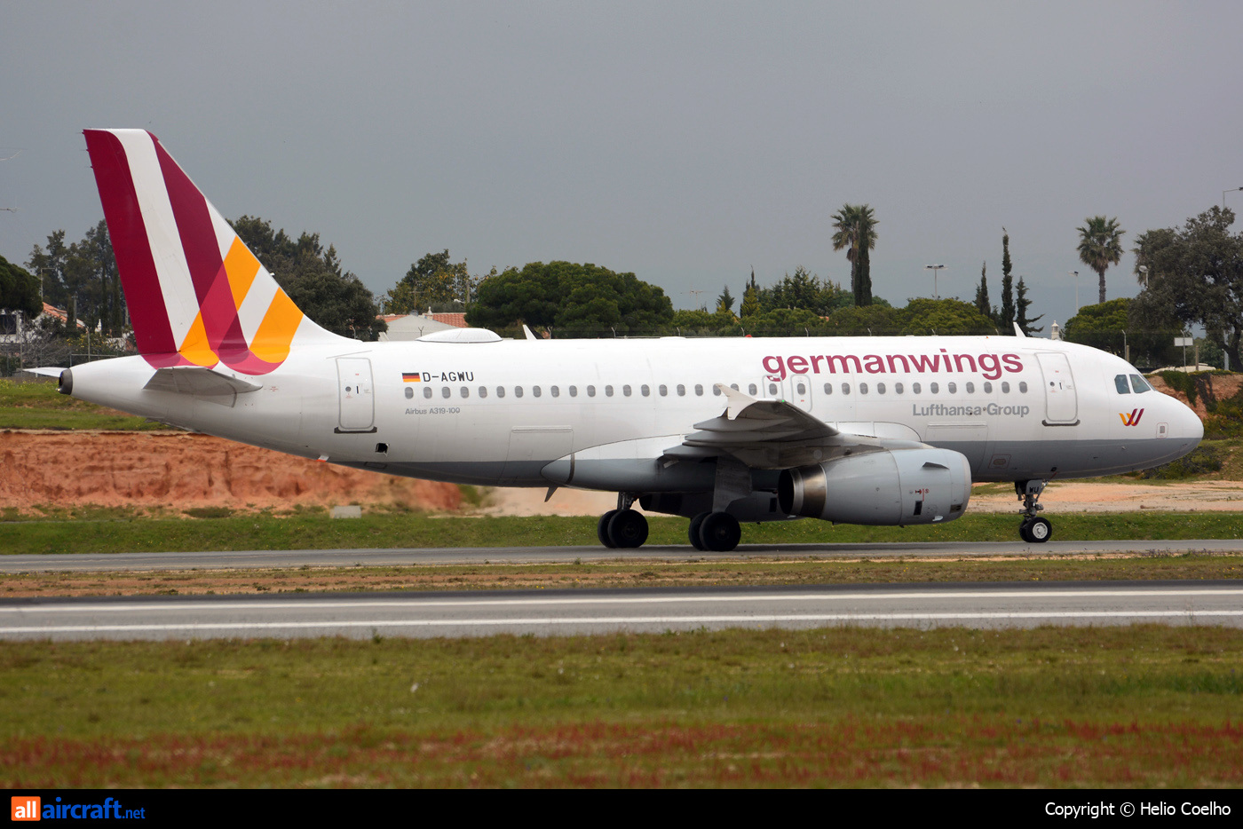 D-AGWU · Airbus A319-132 · (FAO / LPFR)
