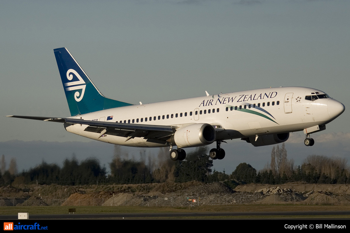 ZK-NGO · Boeing 737-37Q · (CHC / NZCH)