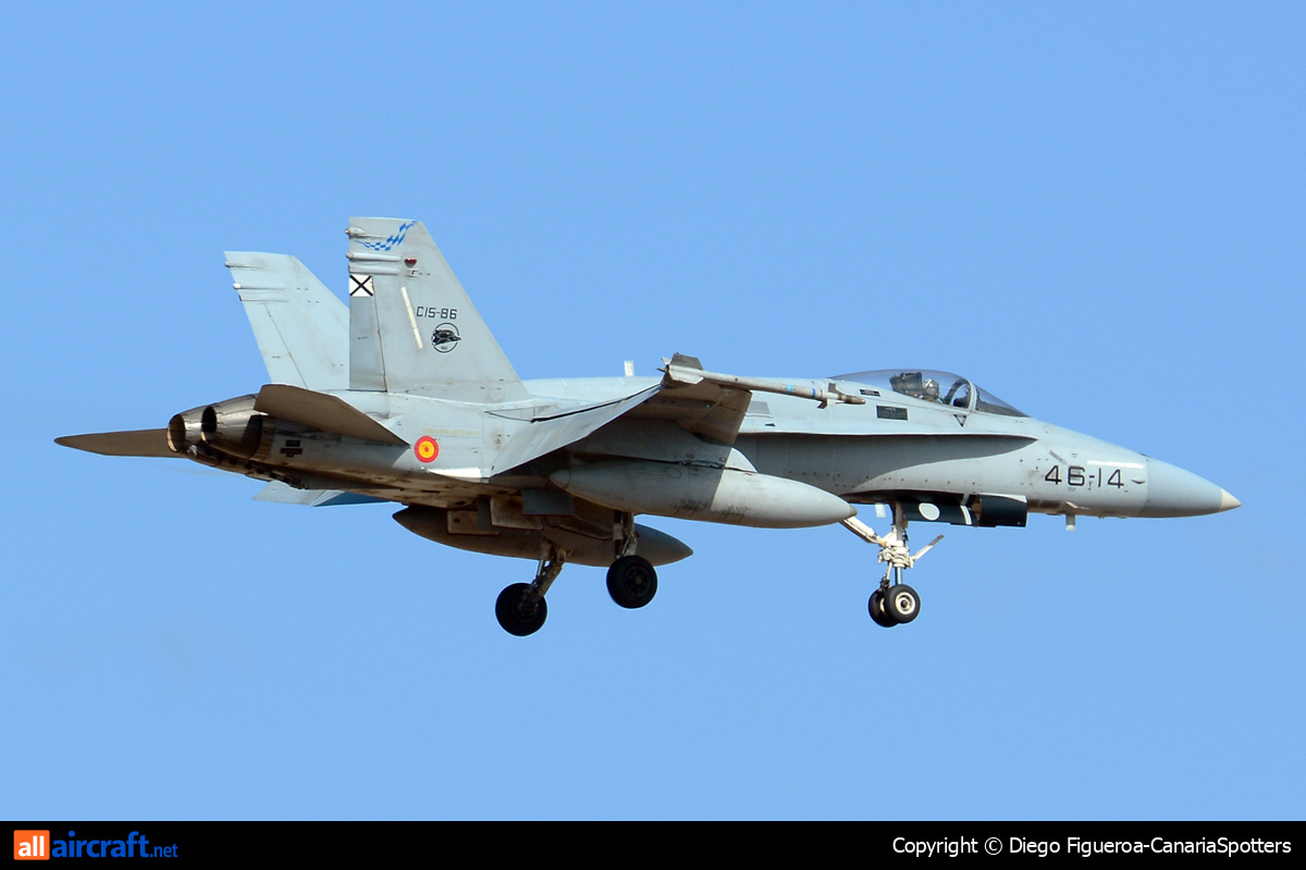 C.15-86 · McDonnell Douglas EF-18A Hornet · (LPA / GCLP)