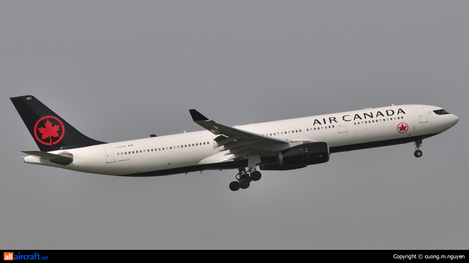 C-GFAF · Airbus A330-343 · (YUL / CYUL)