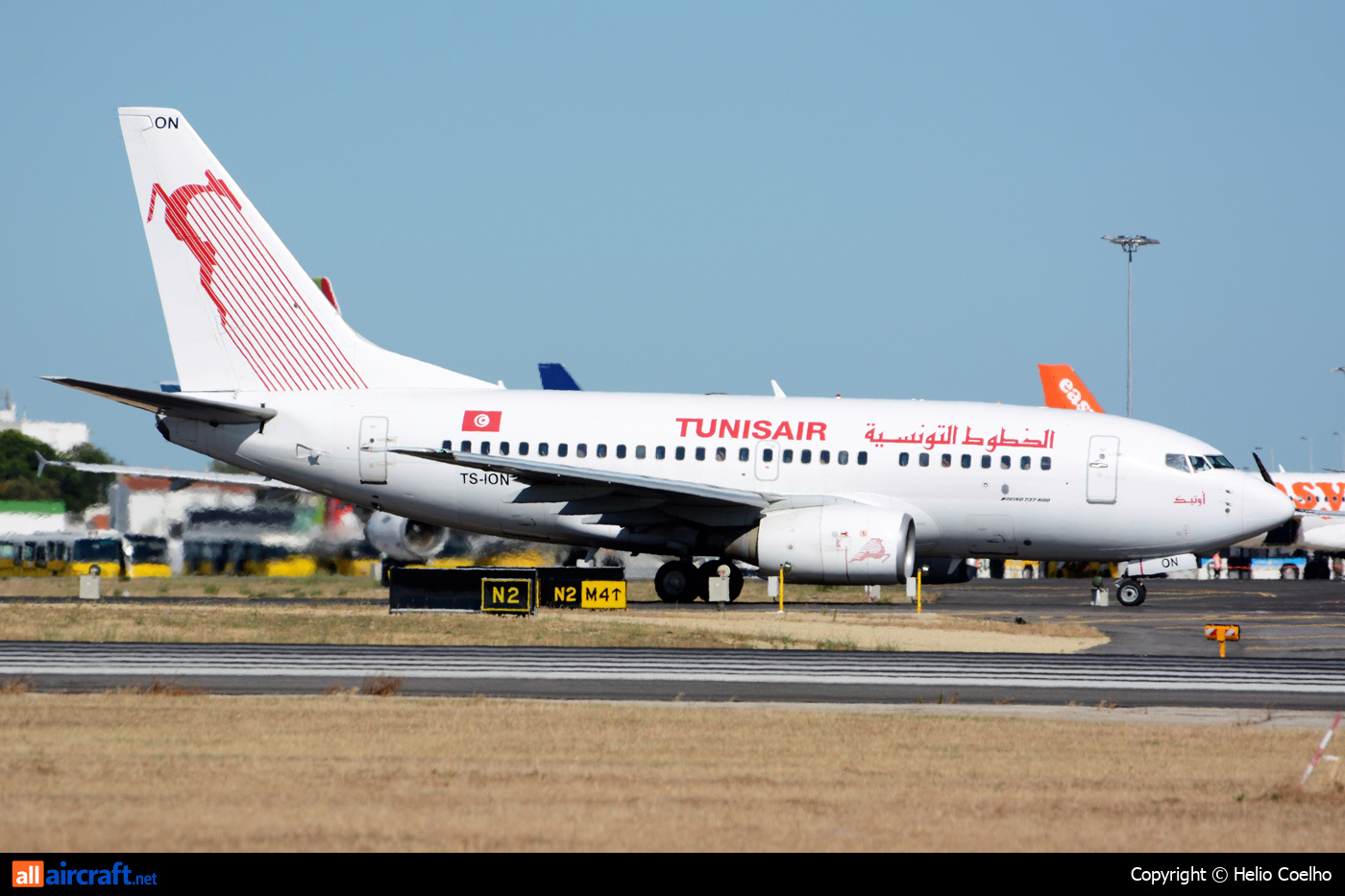 TS-ION · Boeing 737-6H3 · (LIS / LPPT)