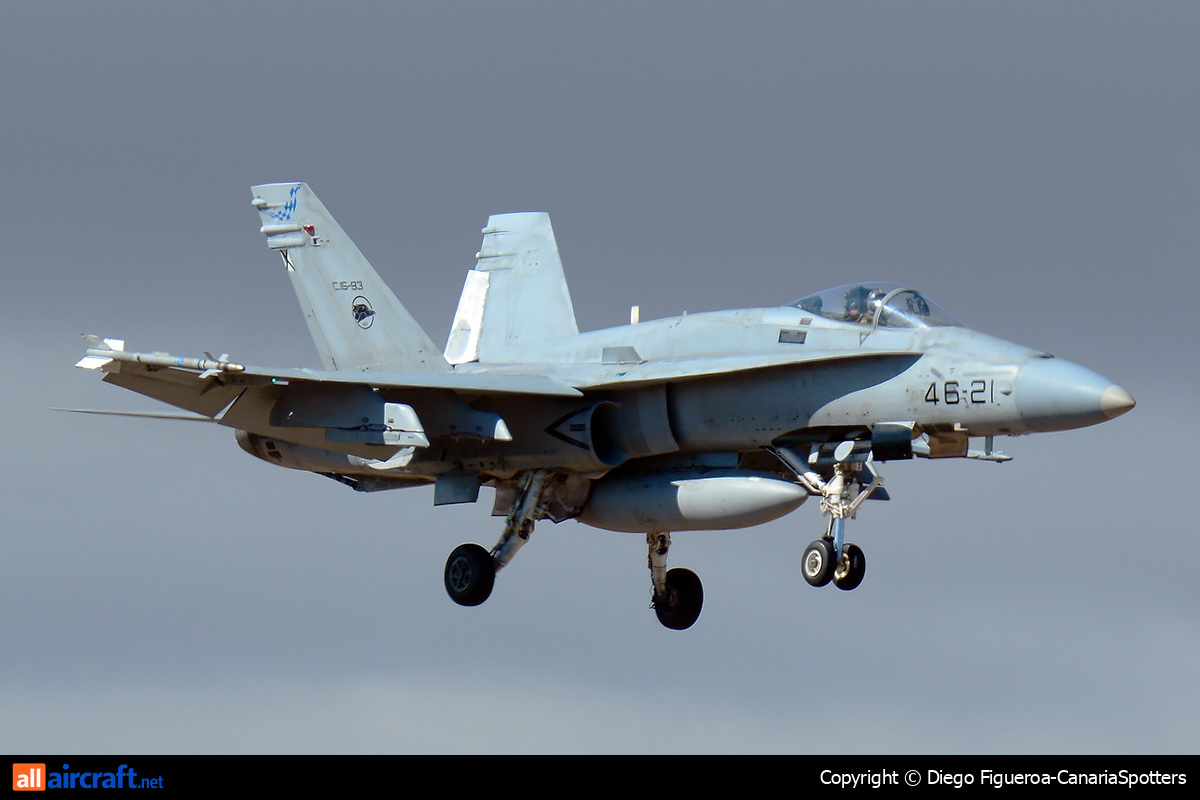 C.15-93 / 46-21 · McDonnell Douglas A/F-18A Hornet · (LPA / GCLP)