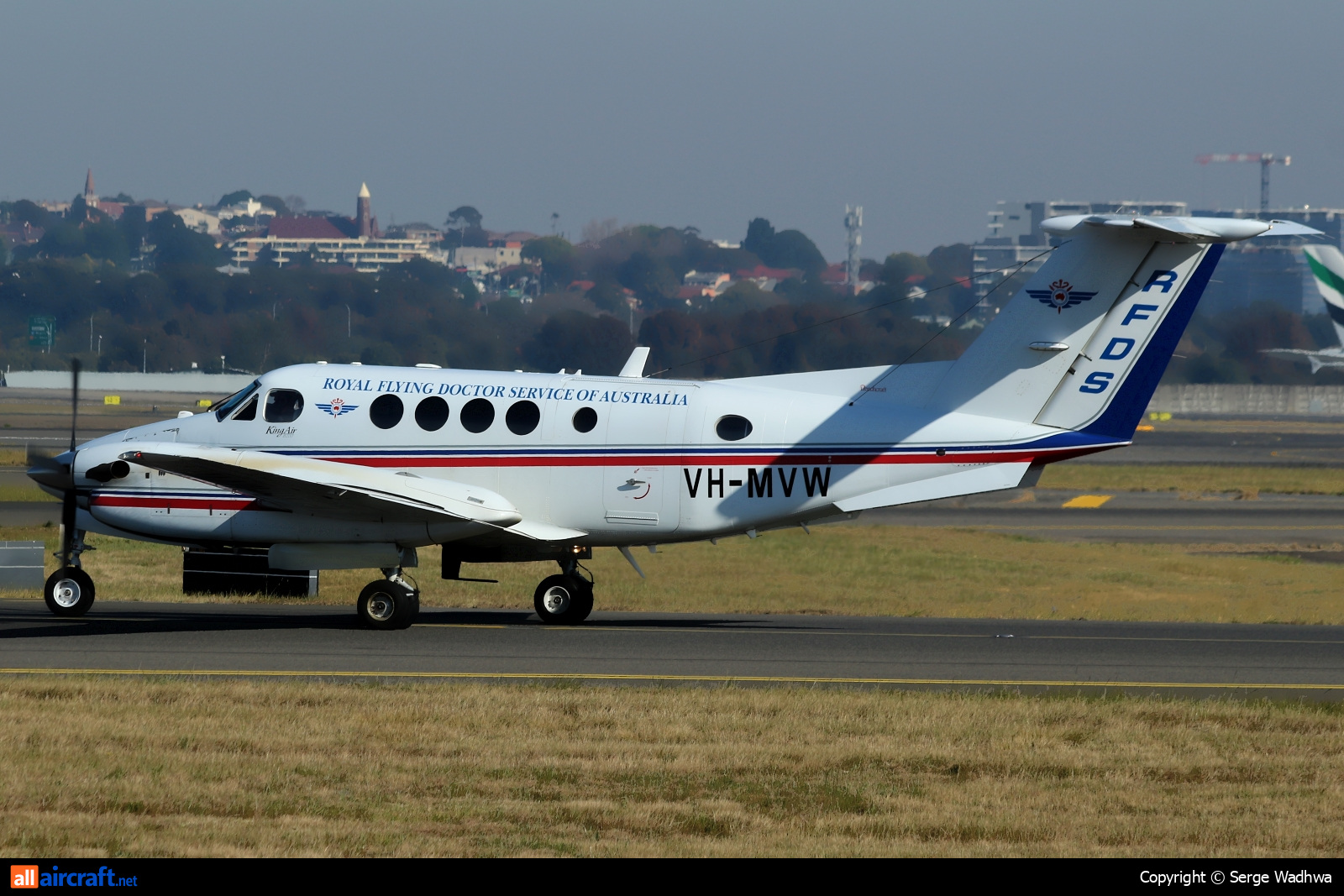 VH-MVW · Beechcraft B200 King Air · (SYD / YSSY)