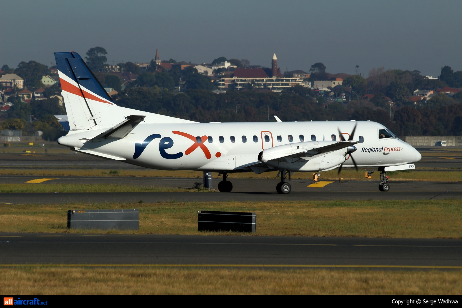 VH-PRX · Saab 340B · (SYD / YSSY)