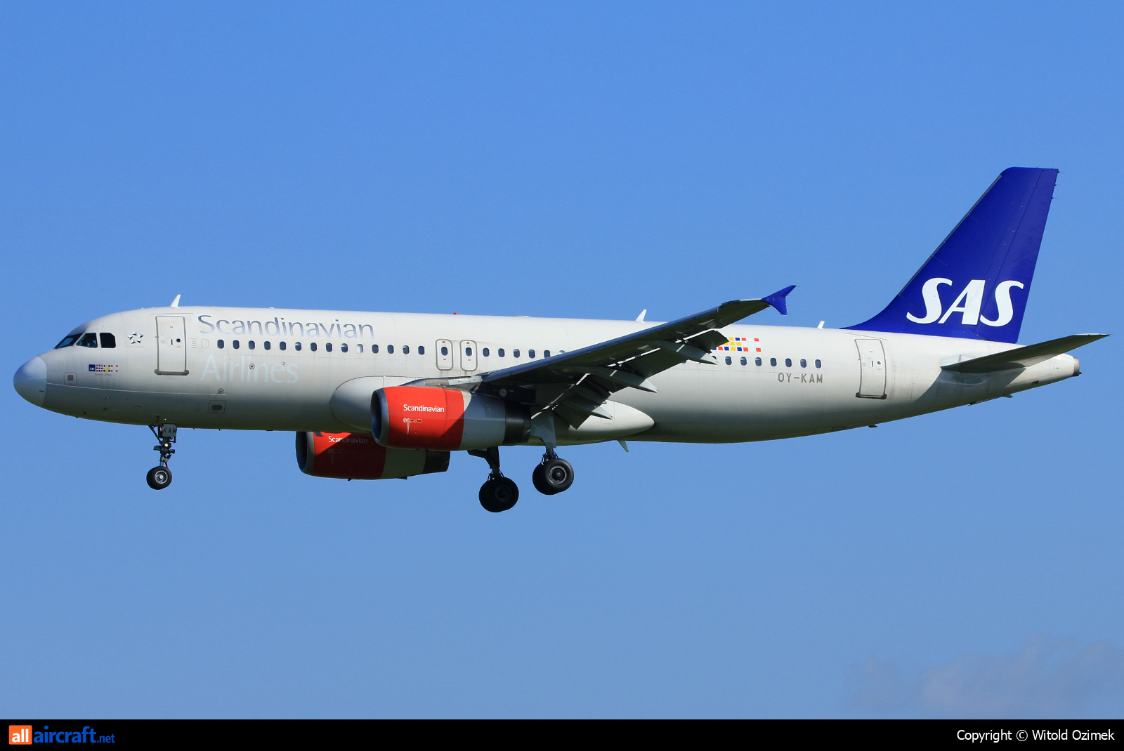 OY-KAM · Airbus A320-232 · (SVG / ENZV)