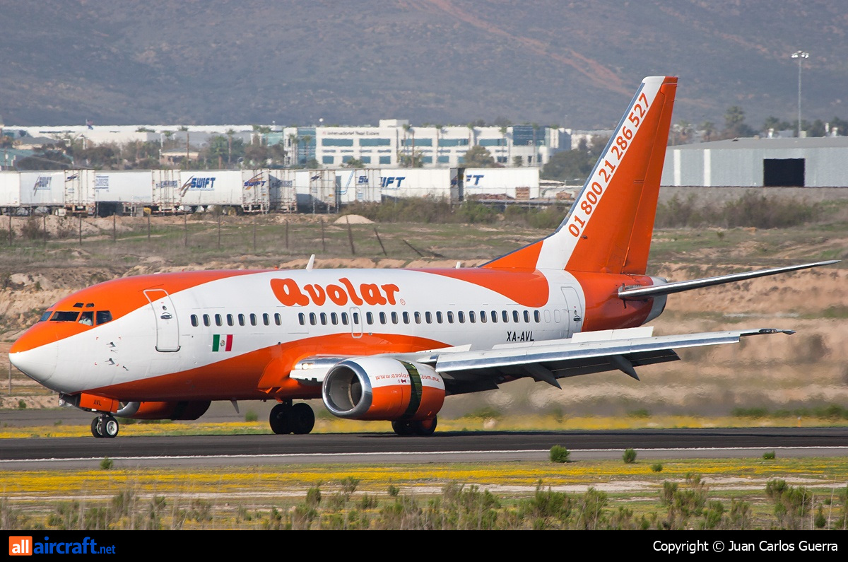 XA-AVL · Boeing 737-53A · (TIJ / MMTJ)