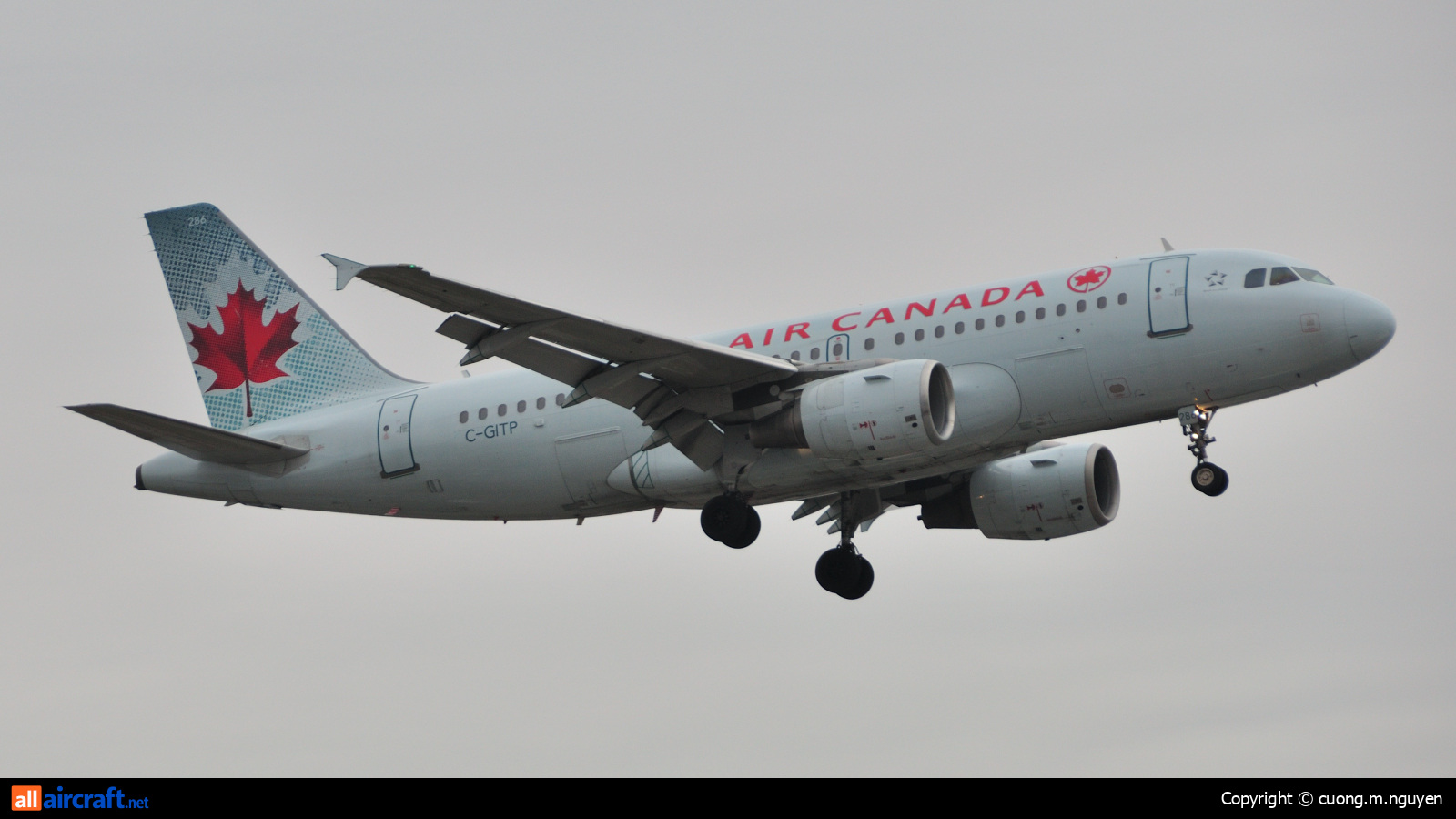 C-GITP · Airbus A319-112 · (YYZ / CYYZ)