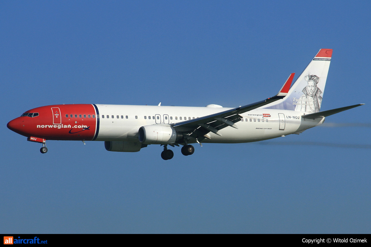 LN-NOJ · Boeing 737-86N(WL) · (SVG / ENZV)
