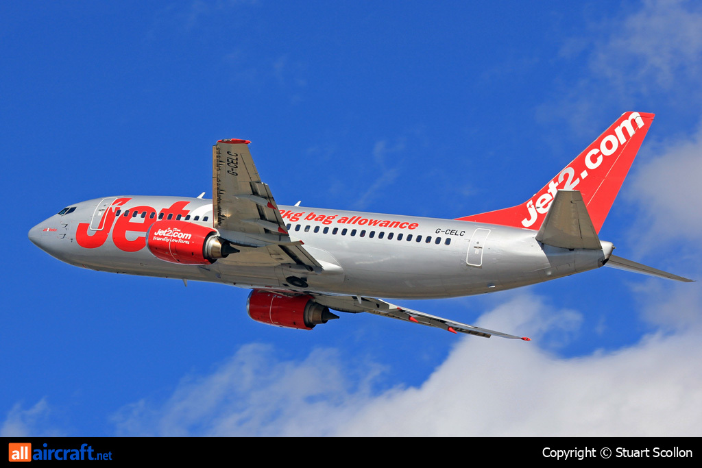 G-CELC · Boeing 737-33A · (FAO / LPFR)