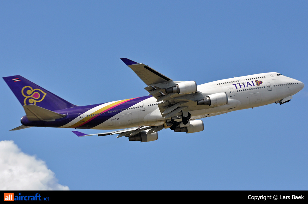 HS-TGM · Boeing 747-4D7 · (CPH / EKCH)