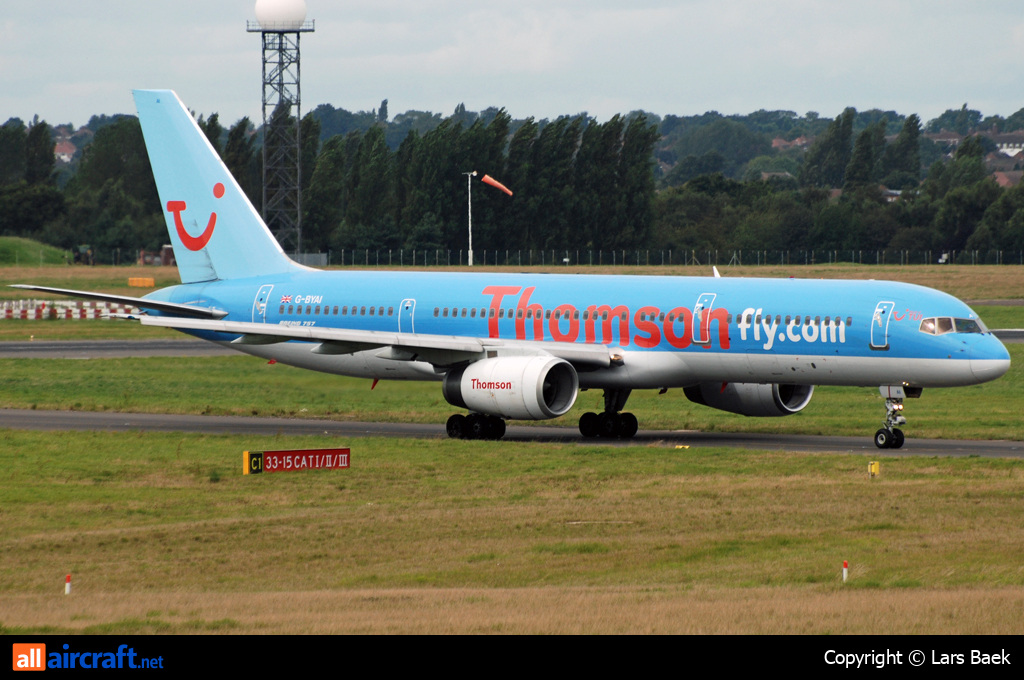 G-BYAI · Boeing 757-204 · (BHX / EGBB)