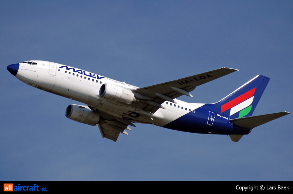 HA-LOA · Boeing 737-7Q8 · (CPH / EKCH)