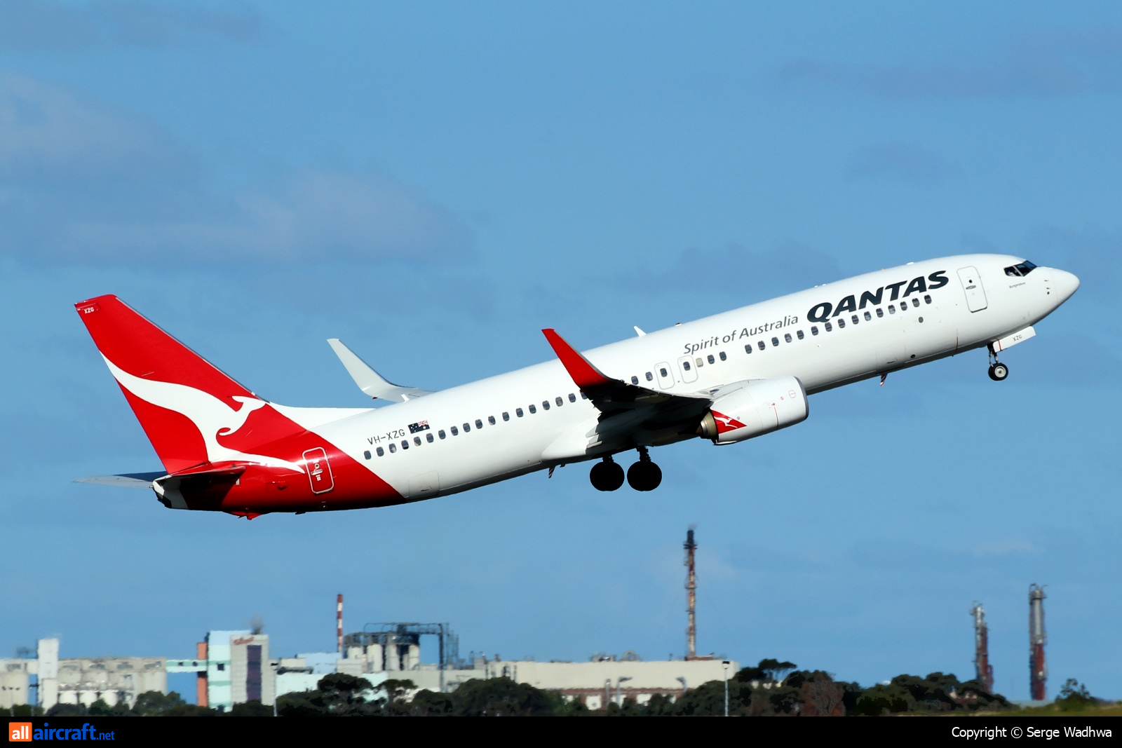 VH-XZG · Boeing 737-838(WL) · (SYD / YSSY)
