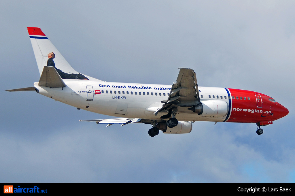 LN-KKW · Boeing 737-3K9 · (CPH / EKCH)