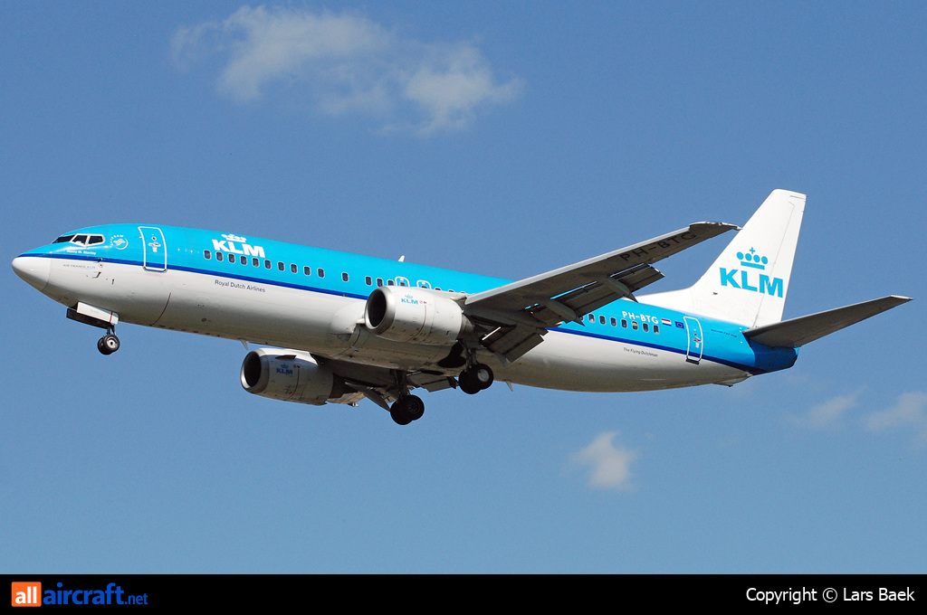 PH-BTG · Boeing 737-406 · (LHR / EGLL)