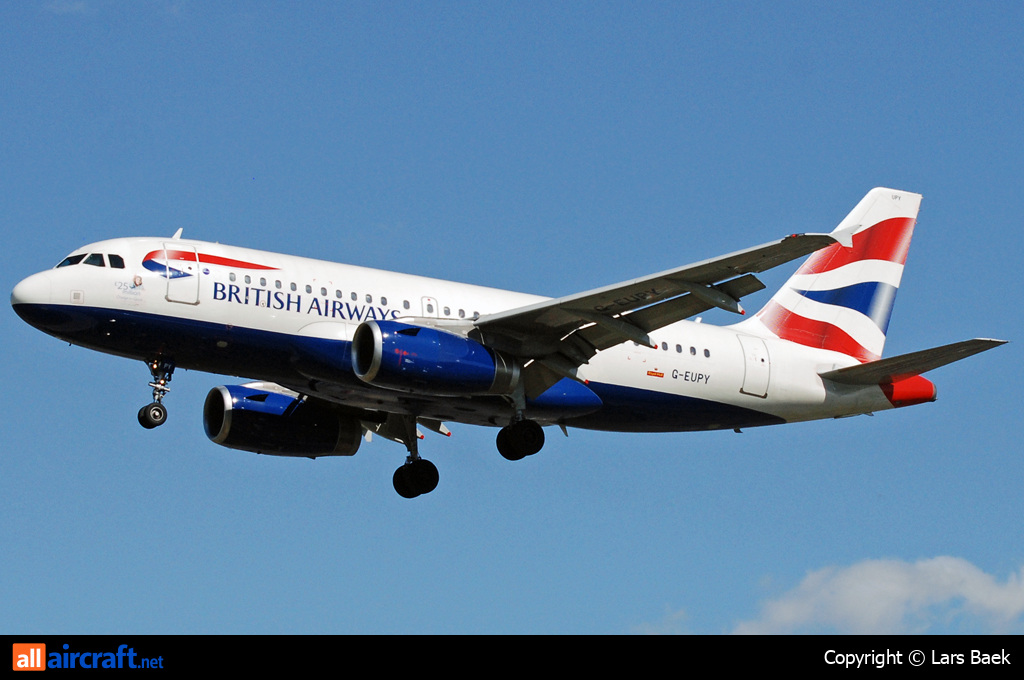 G-EUPY · Airbus A319-131 · (LHR / EGLL)