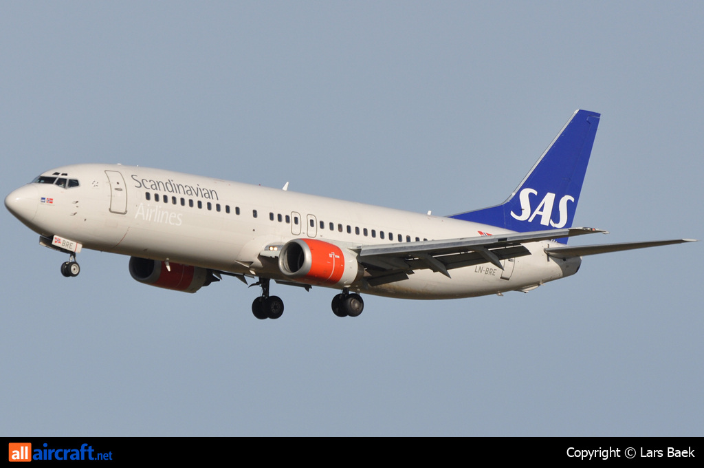 LN-BRE · Boeing 737-405 · (CPH / EKCH)
