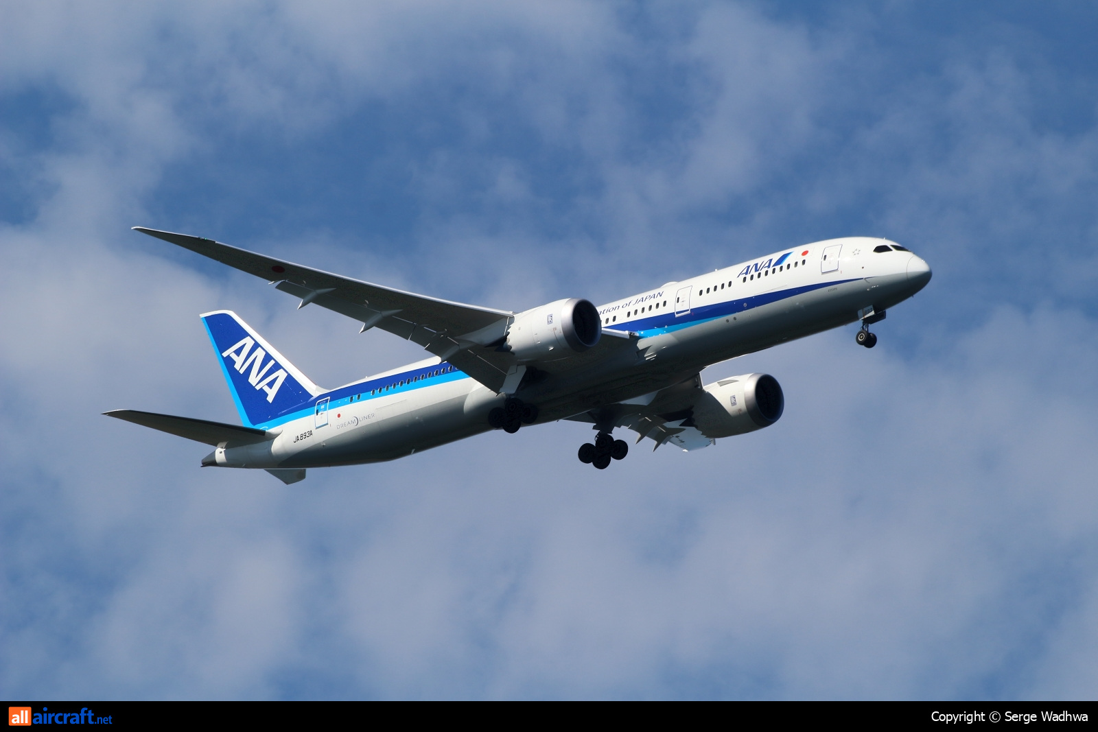 JA893A · Boeing 787-9 Dreamliner · (SYD / YSSY)