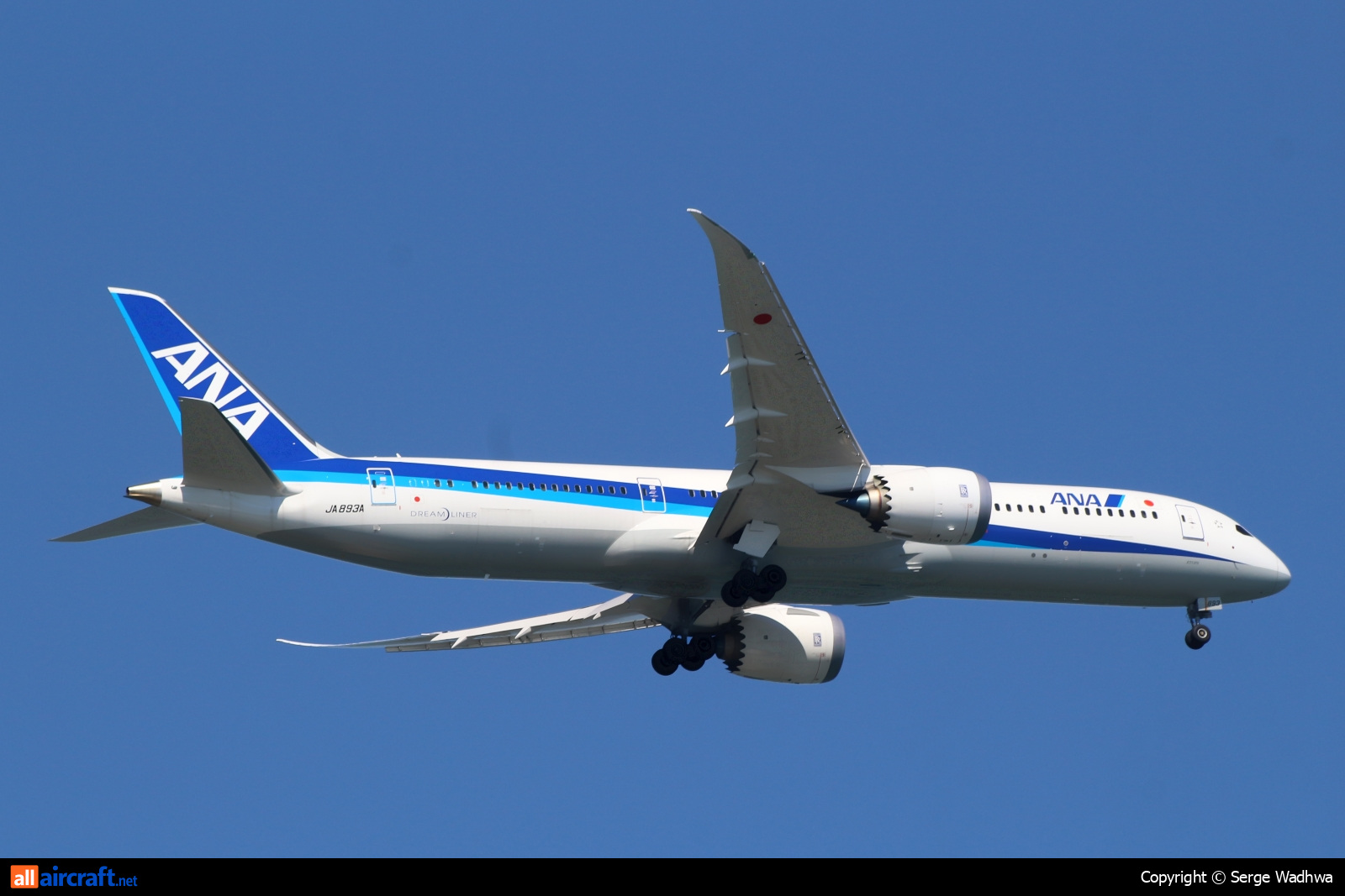 JA893A · Boeing 787-9 Dreamliner · (SYD / YSSY)