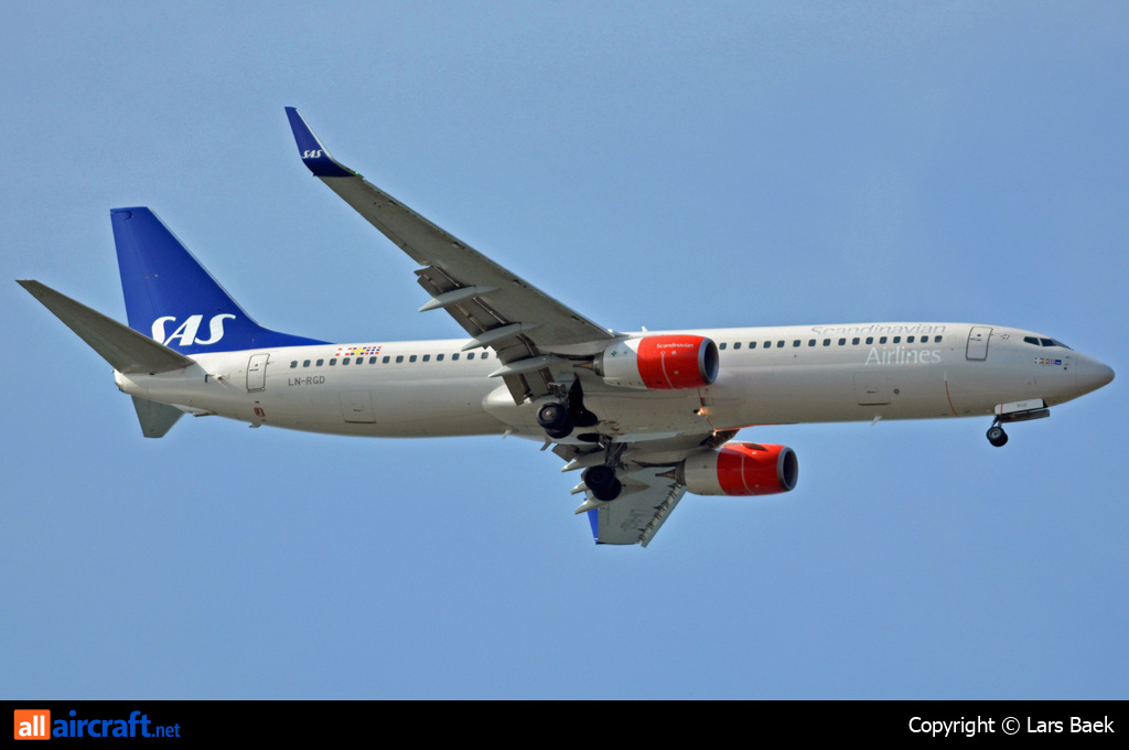 LN-RGD · Boeing 737-86N(WL) · (CPH / EKCH)