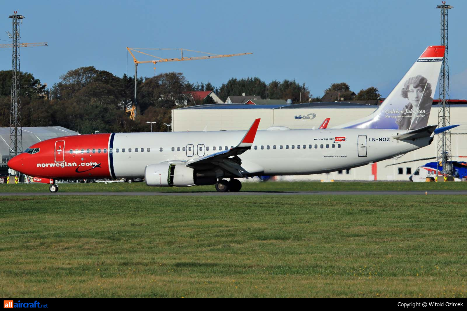 LN-NOZ · Boeing 737-8JP(WL) · (SVG / ENZV)