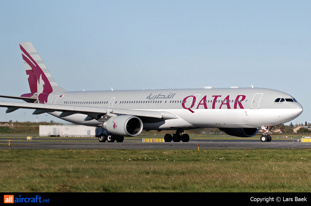 A7-AEA · Airbus A330-303 · (CPH / EKCH)