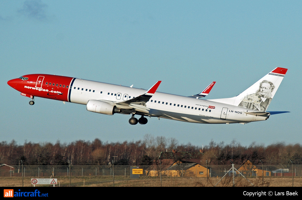 LN-NOG · Boeing 737-86N(WL) · (CPH / EKCH)