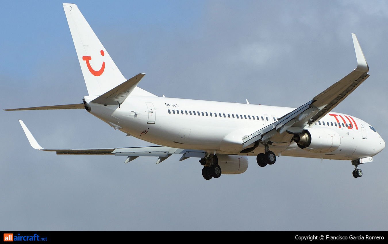 OM-JEX · Boeing 737-8AS(WL) · (LPA / GCLP)