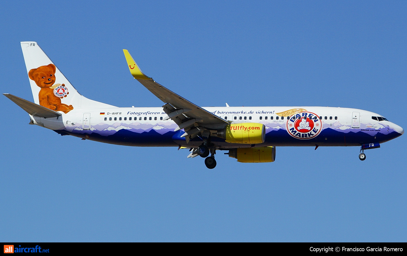 D-AHFR · Boeing 737-8K5(WL) · (LPA / GCLP)