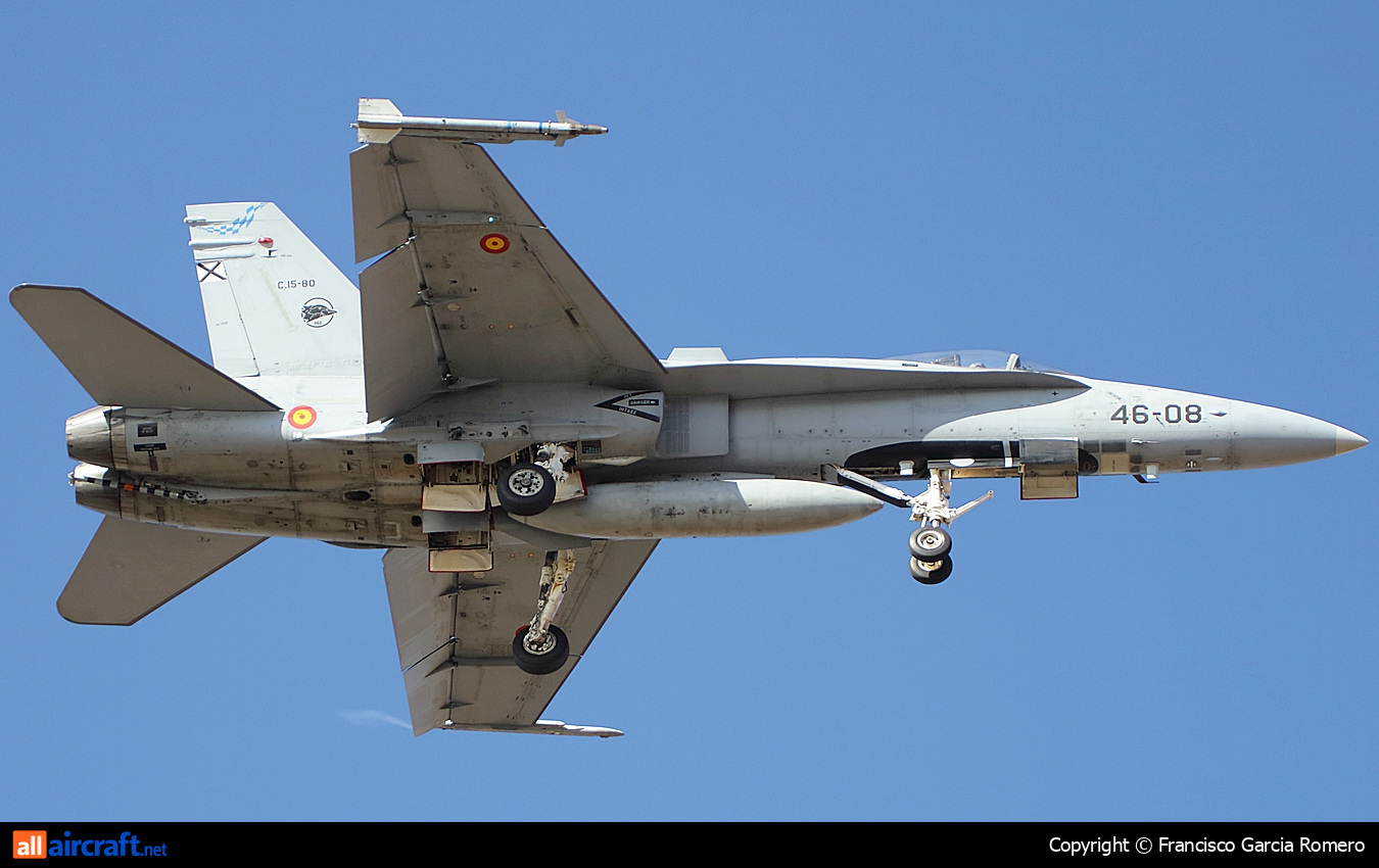 C.15-80 · McDonnell Douglas EF-18A Hornet · (LPA / GCLP)