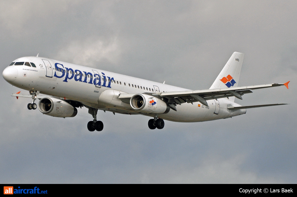 EC-HRG · Airbus A321-231 · (CPH / EKCH)