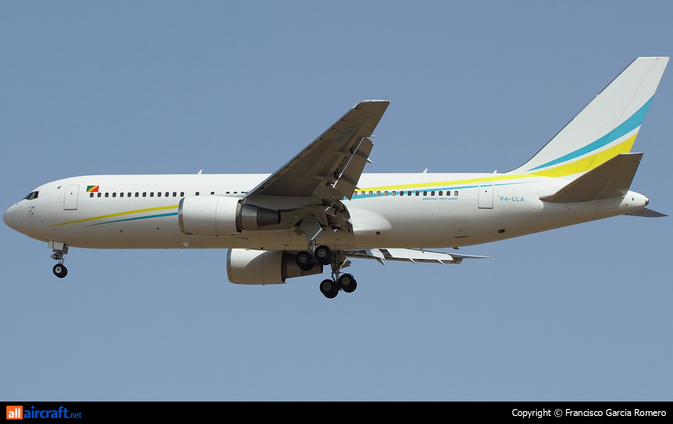 P4-CLA · Boeing 767-2DX/ER · (LPA / GCLP)