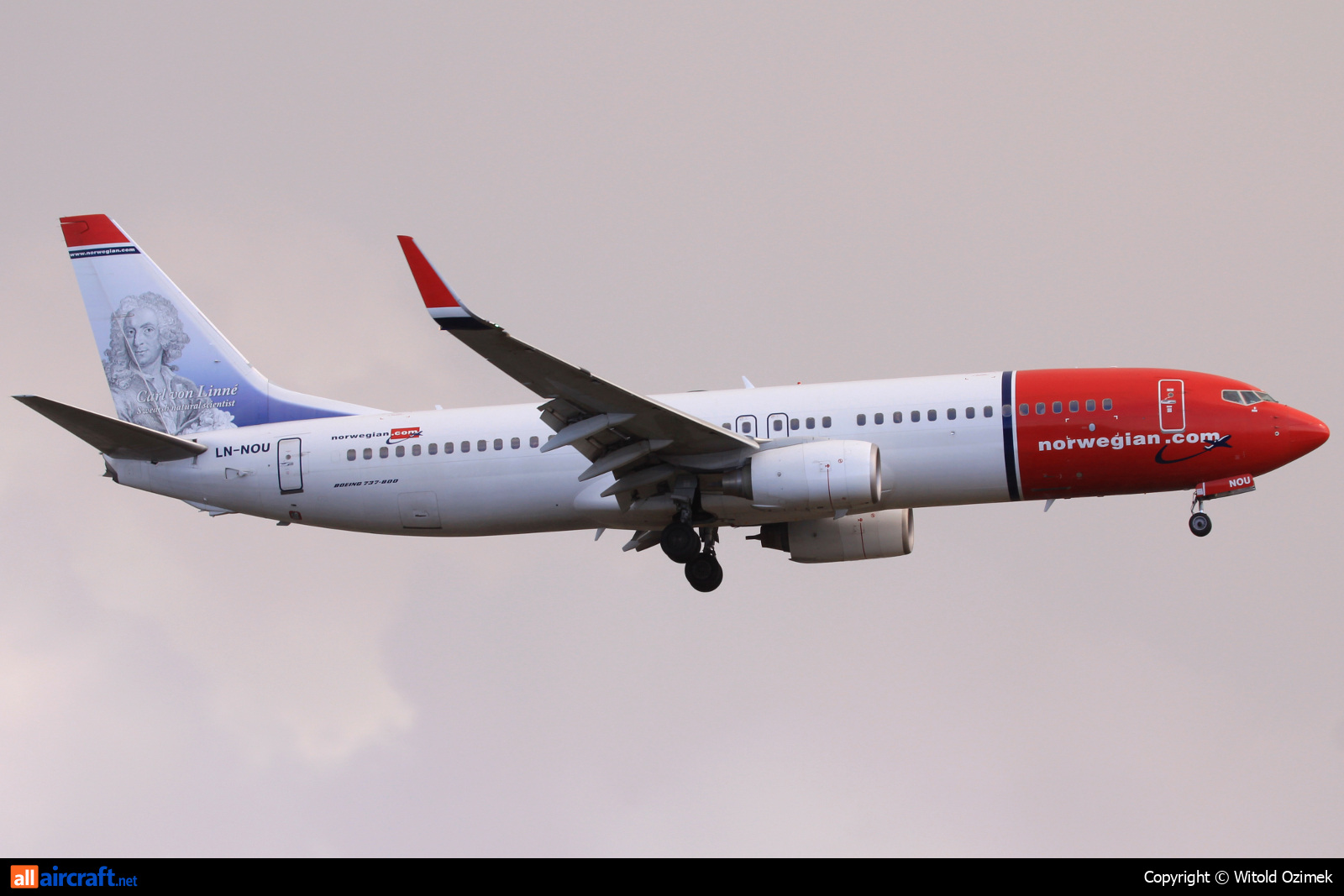 LN-NOU · Boeing 737-8FZ(WL) · (SVG / ENZV)